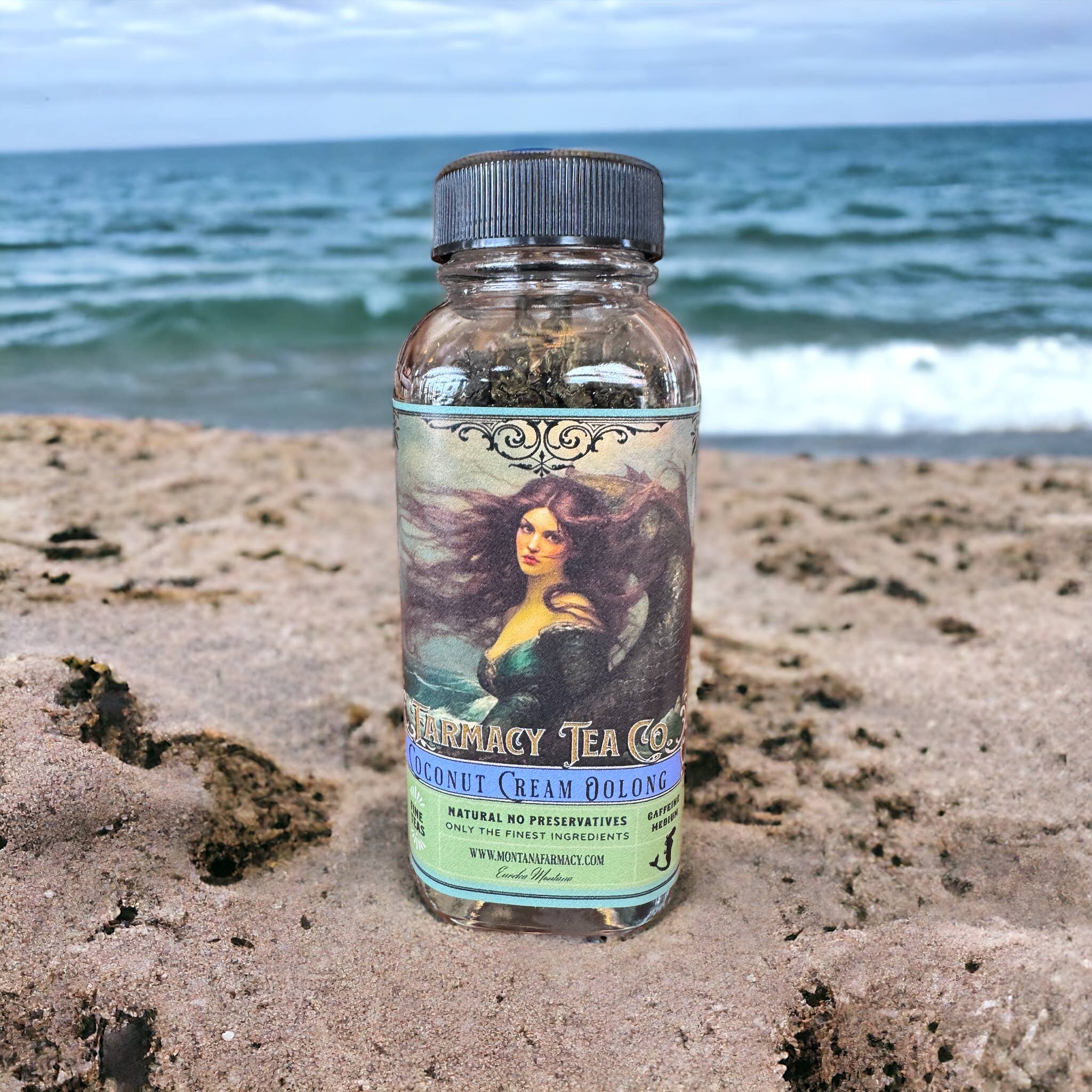 Coconut Cream Oolong Majestic Mermaid Vintage Tea blend