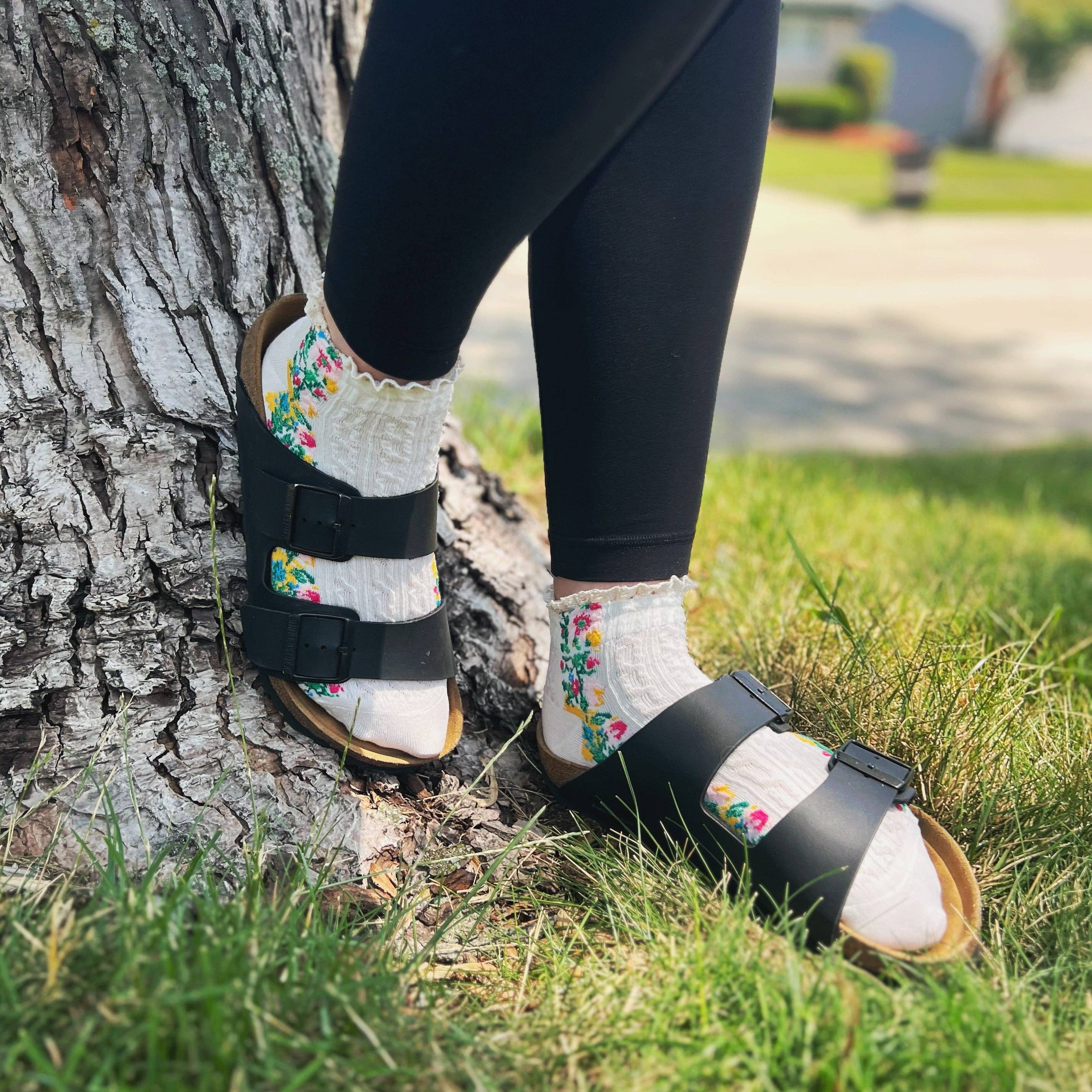 Audrey Vintage Ankle Socks