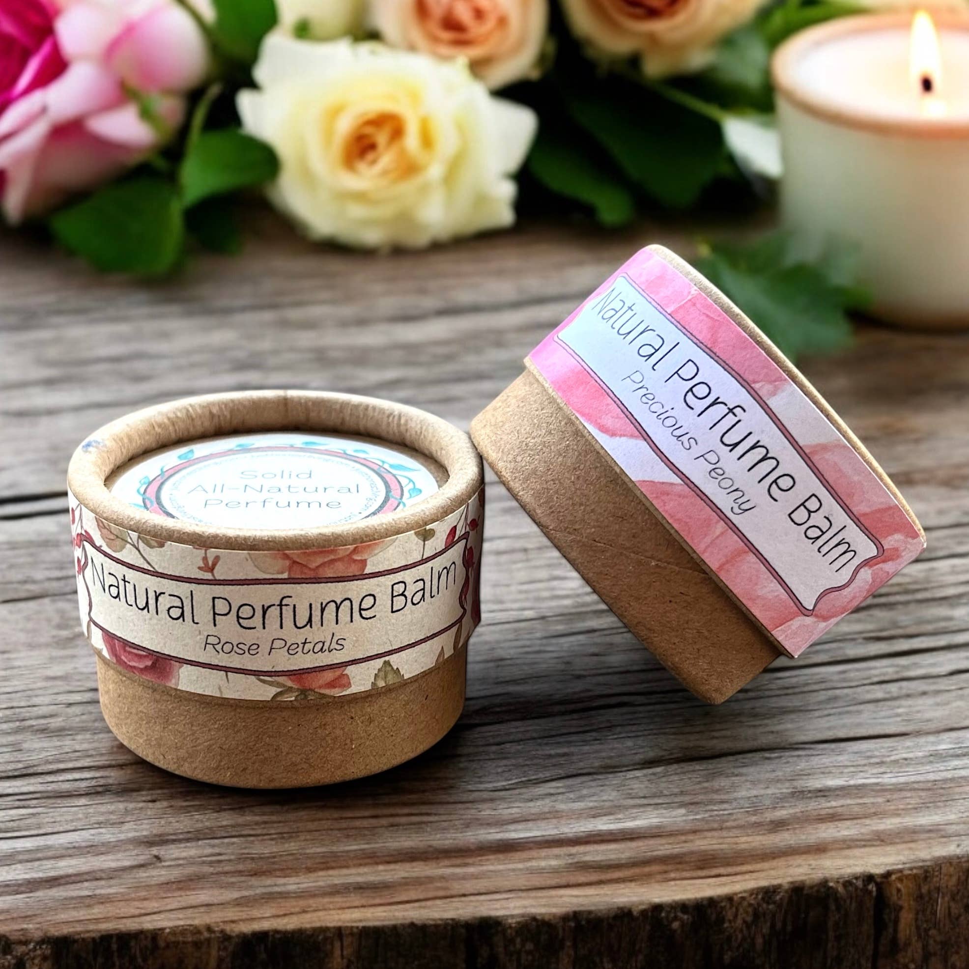 Perfume Balms, All-Natural & Compostable