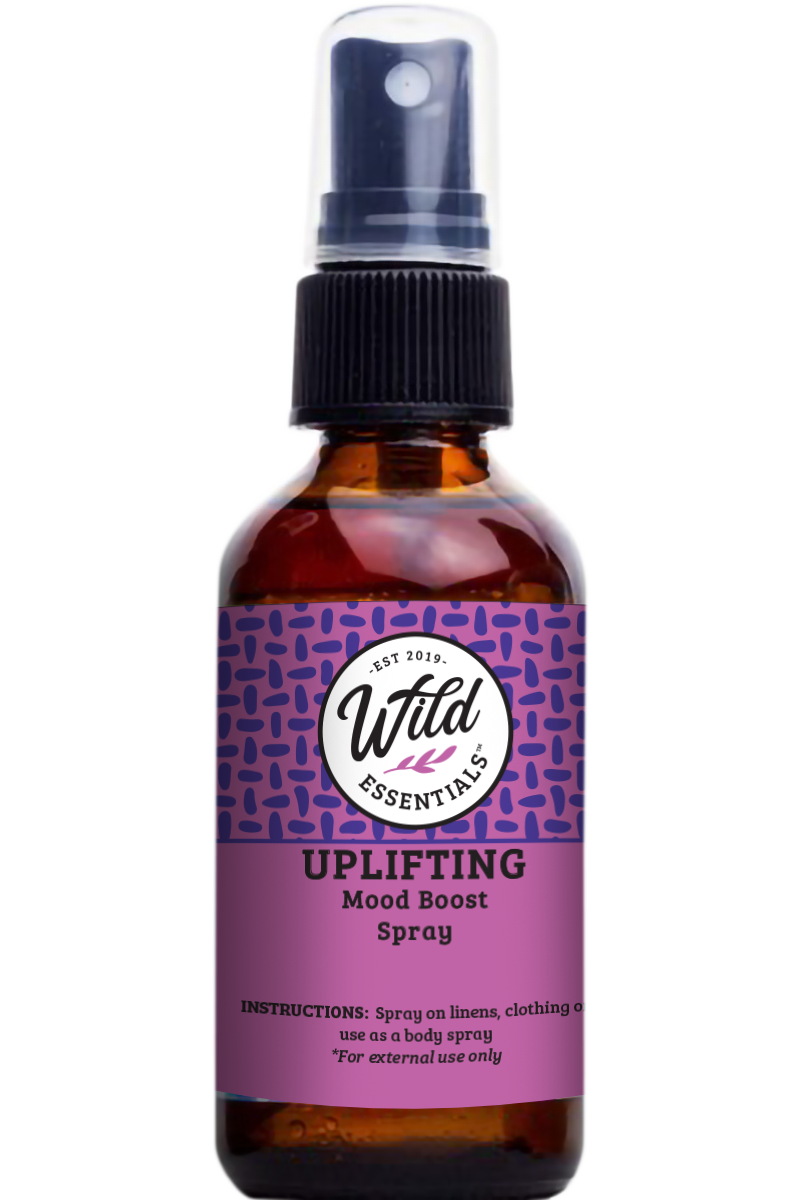 "Uplifting" Essential Oil Mood Boosting Spray - 2 oz./60ml