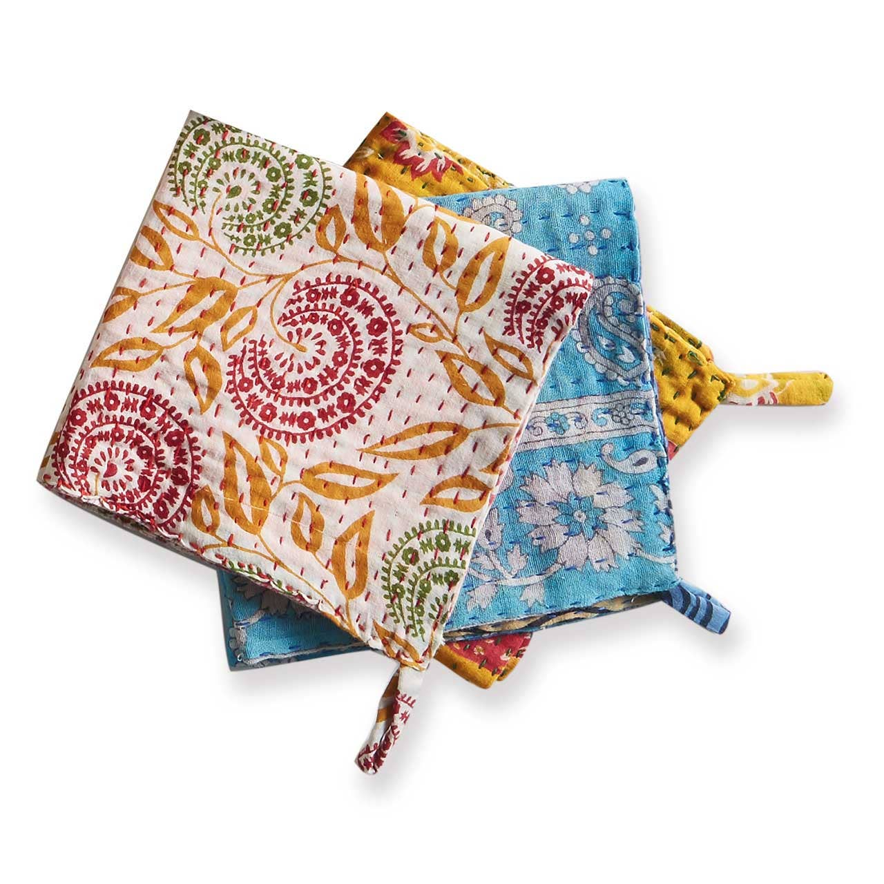 Kantha Dishcloths - Set of 3