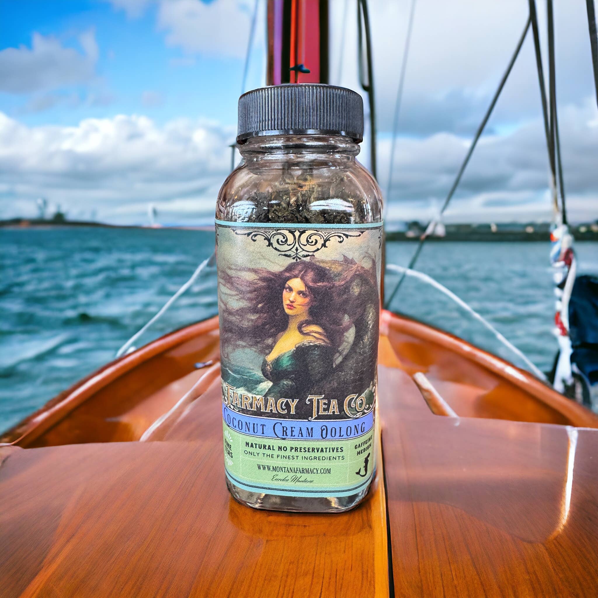 Coconut Cream Oolong Majestic Mermaid Vintage Tea blend