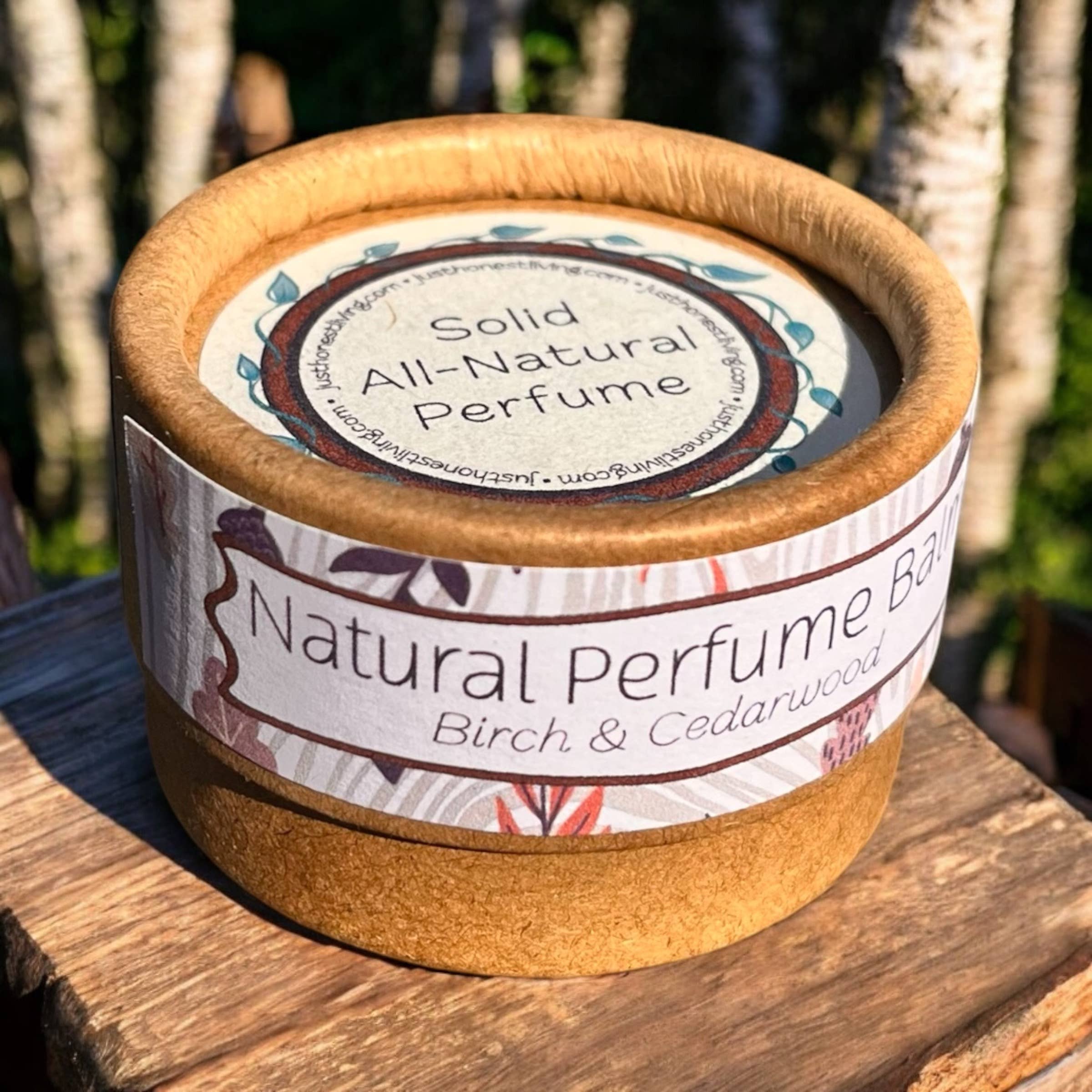 Perfume Balms, All-Natural & Compostable