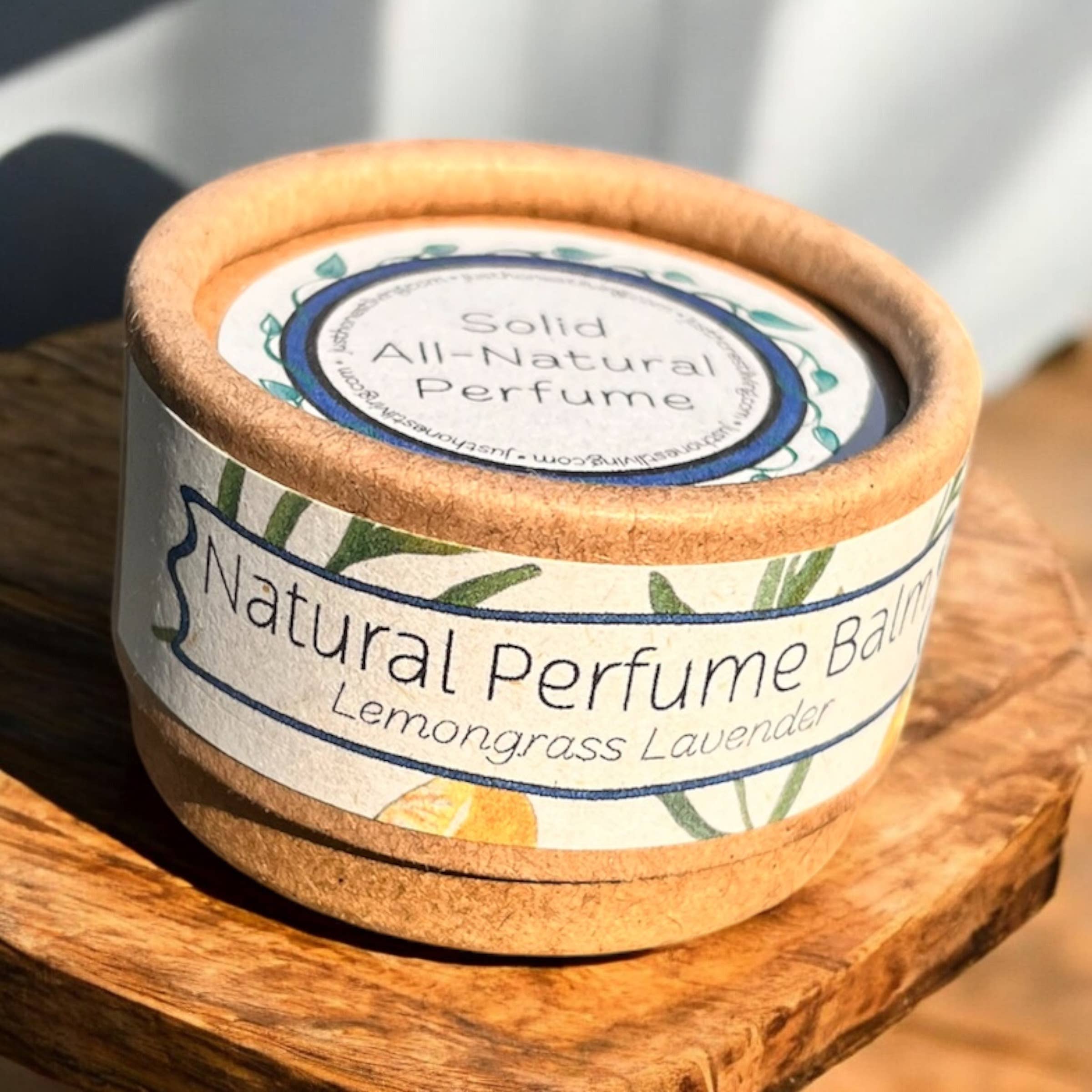 Perfume Balms, All-Natural & Compostable