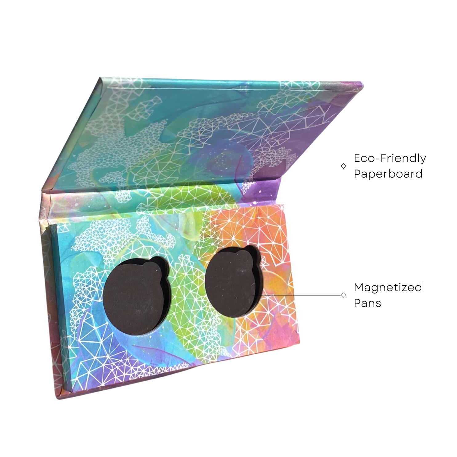 Duo Refillable Compact for Pressed Eye Shadow