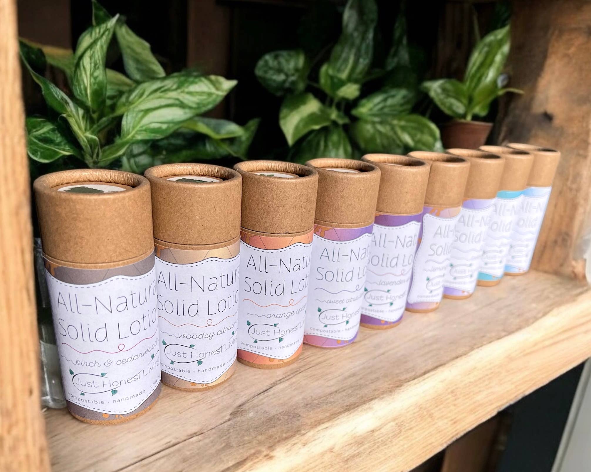 All Natural Zero-Waste Solid Lotion