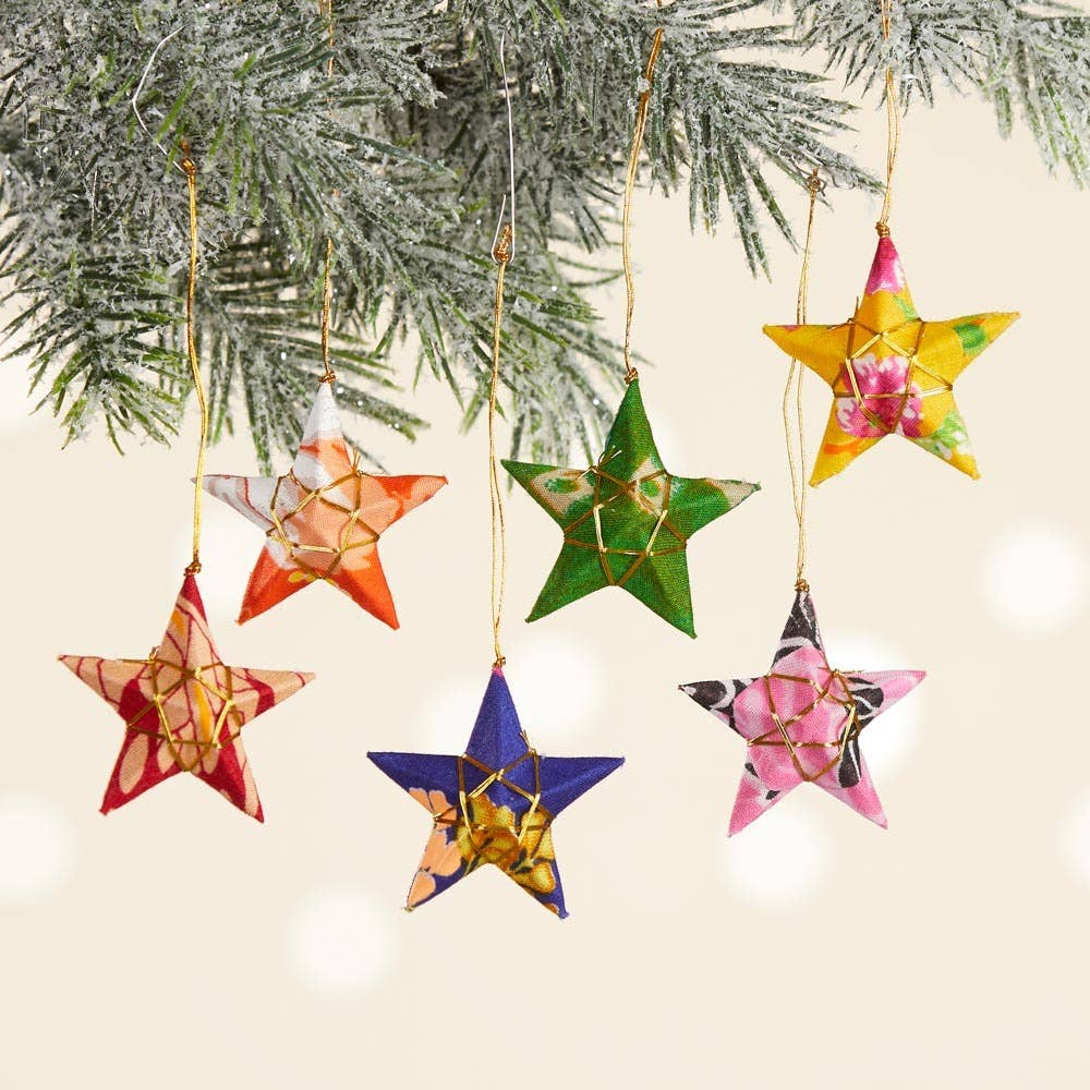 Sari Star Ornament Set
