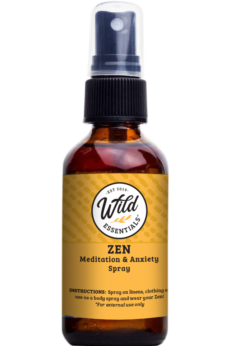 "Zen" Essential Oil Relaxing Spray - 2 oz./60ml