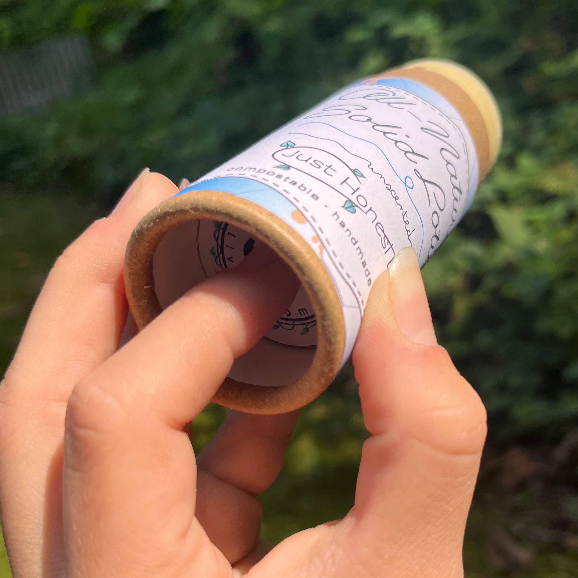 All Natural Zero-Waste Solid Lotion