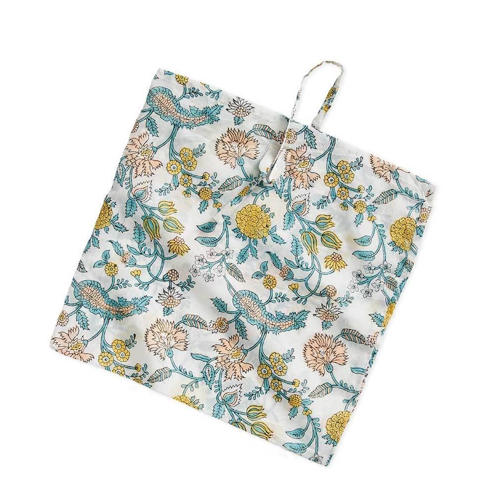 Ahana Block Print Cotton Robe