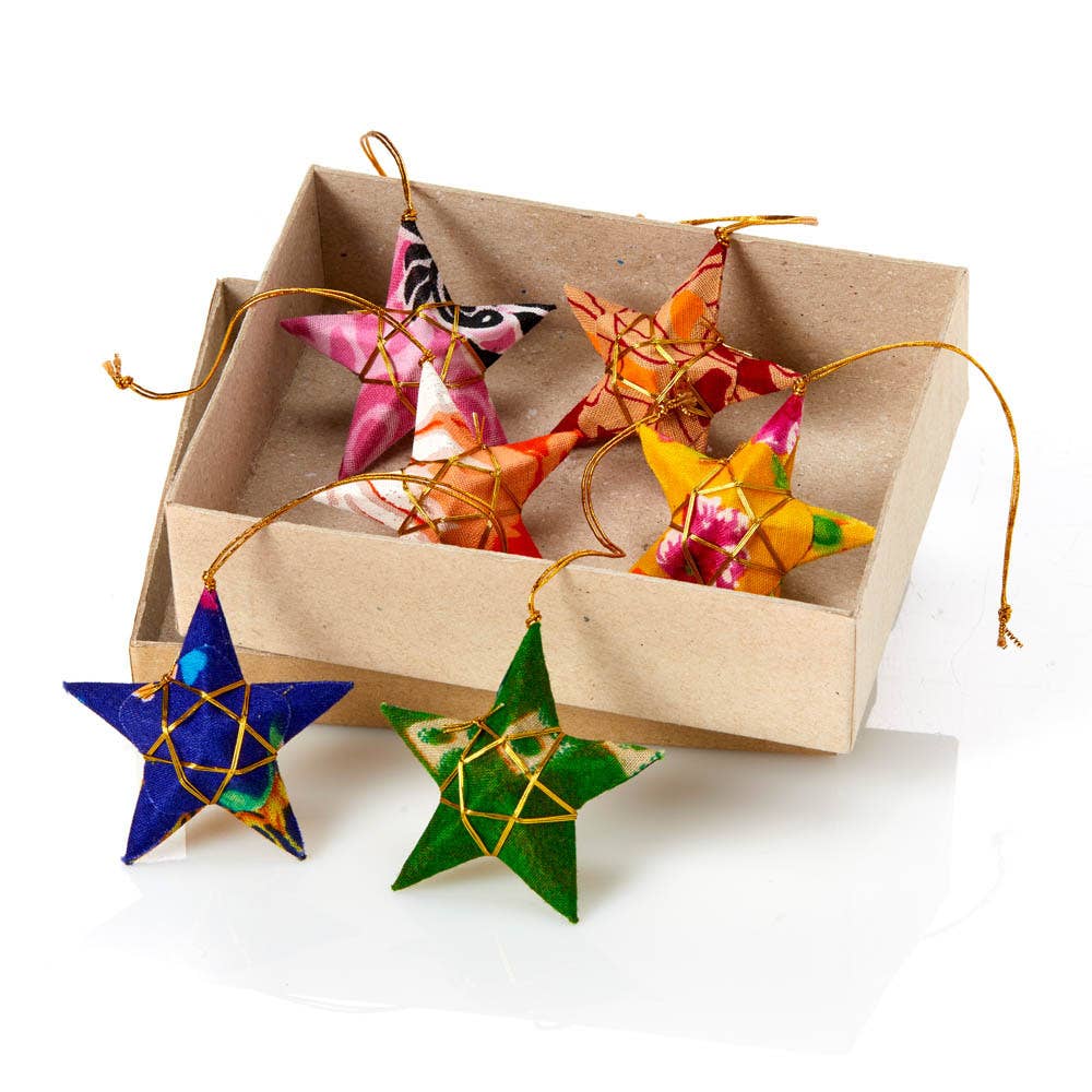 Sari Star Ornament Set