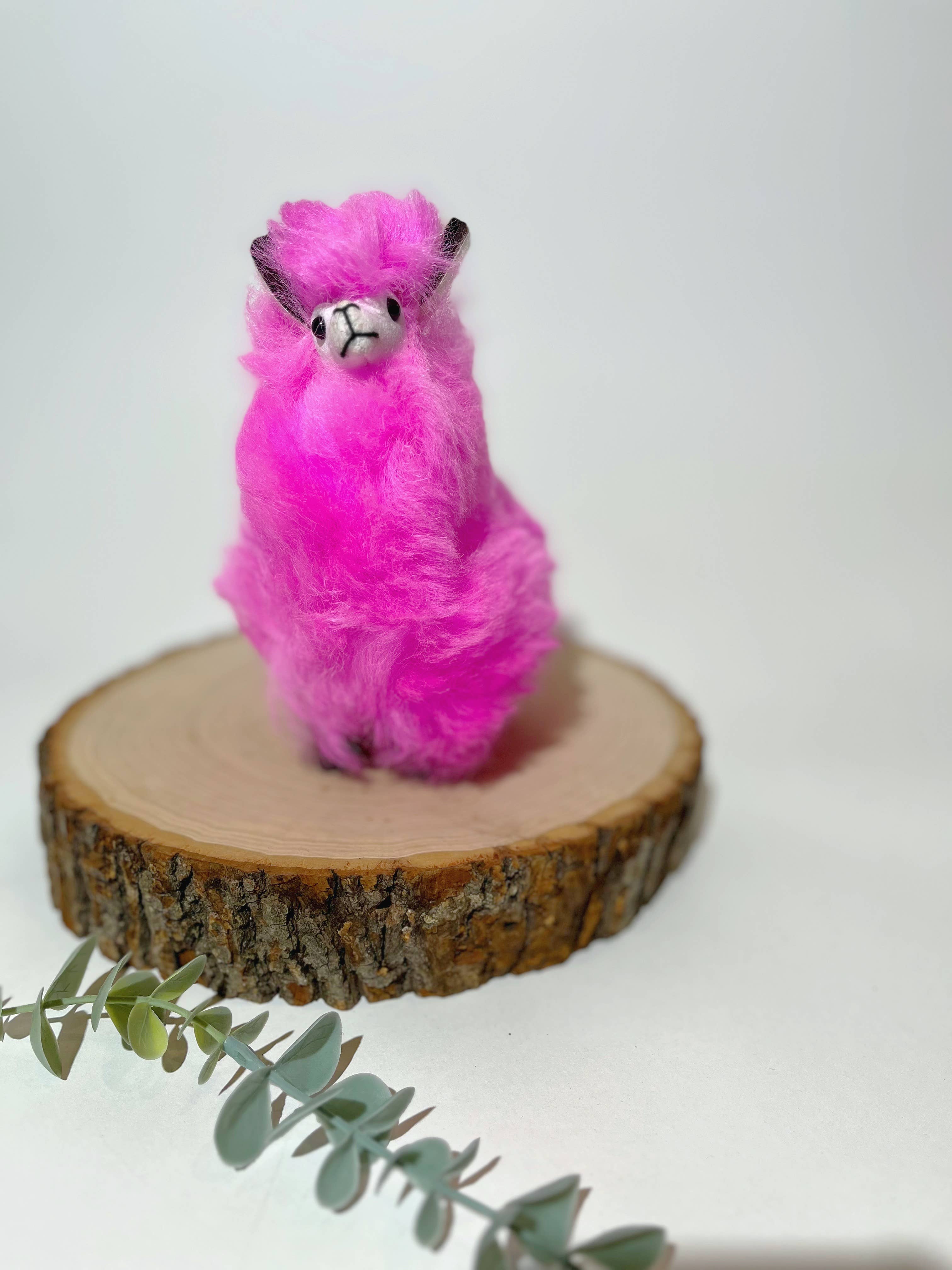 6" Small Paka Stuffed Llama Toy Alpaca