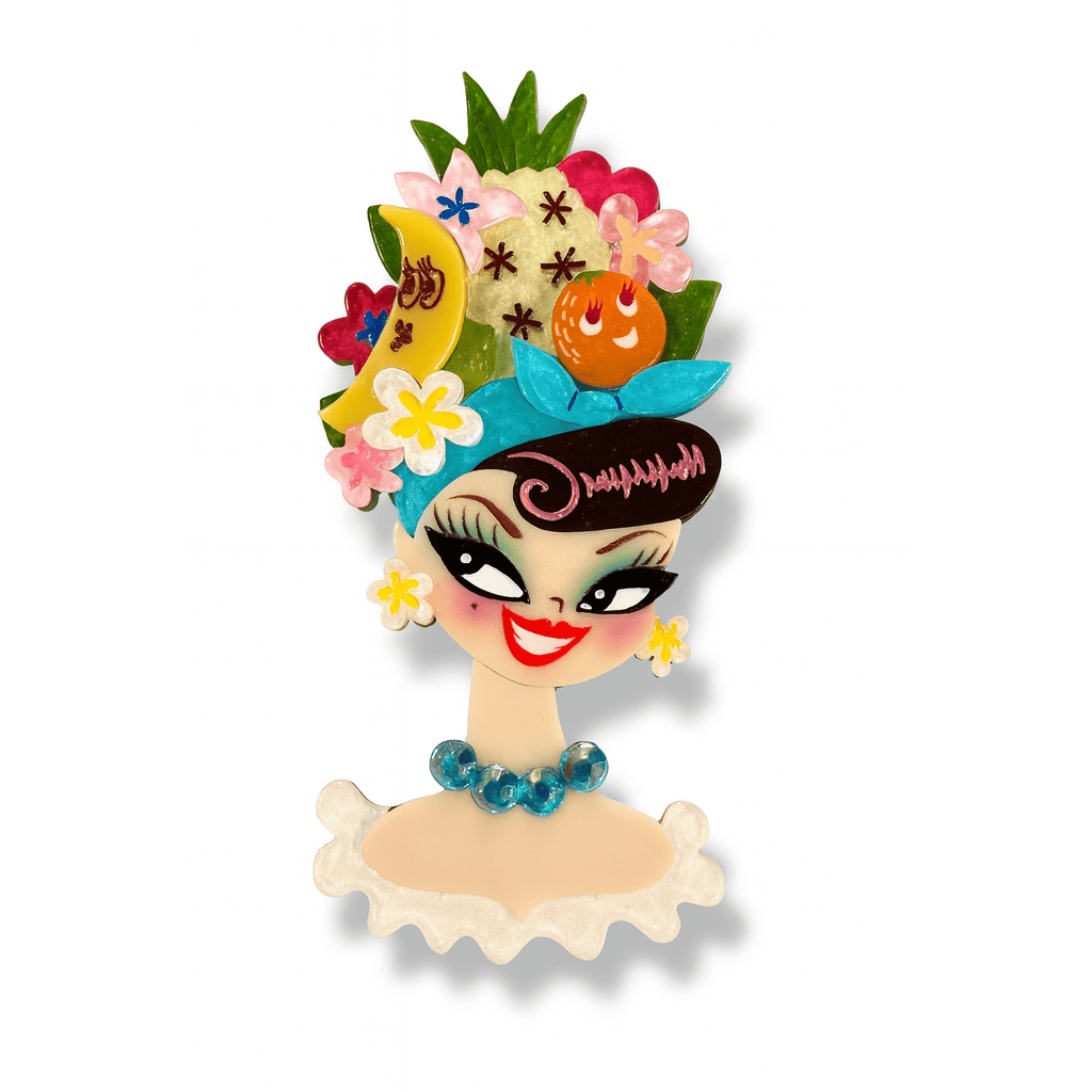 Chiquita Brooch by Miss Fluff x Lipstick & Chrome