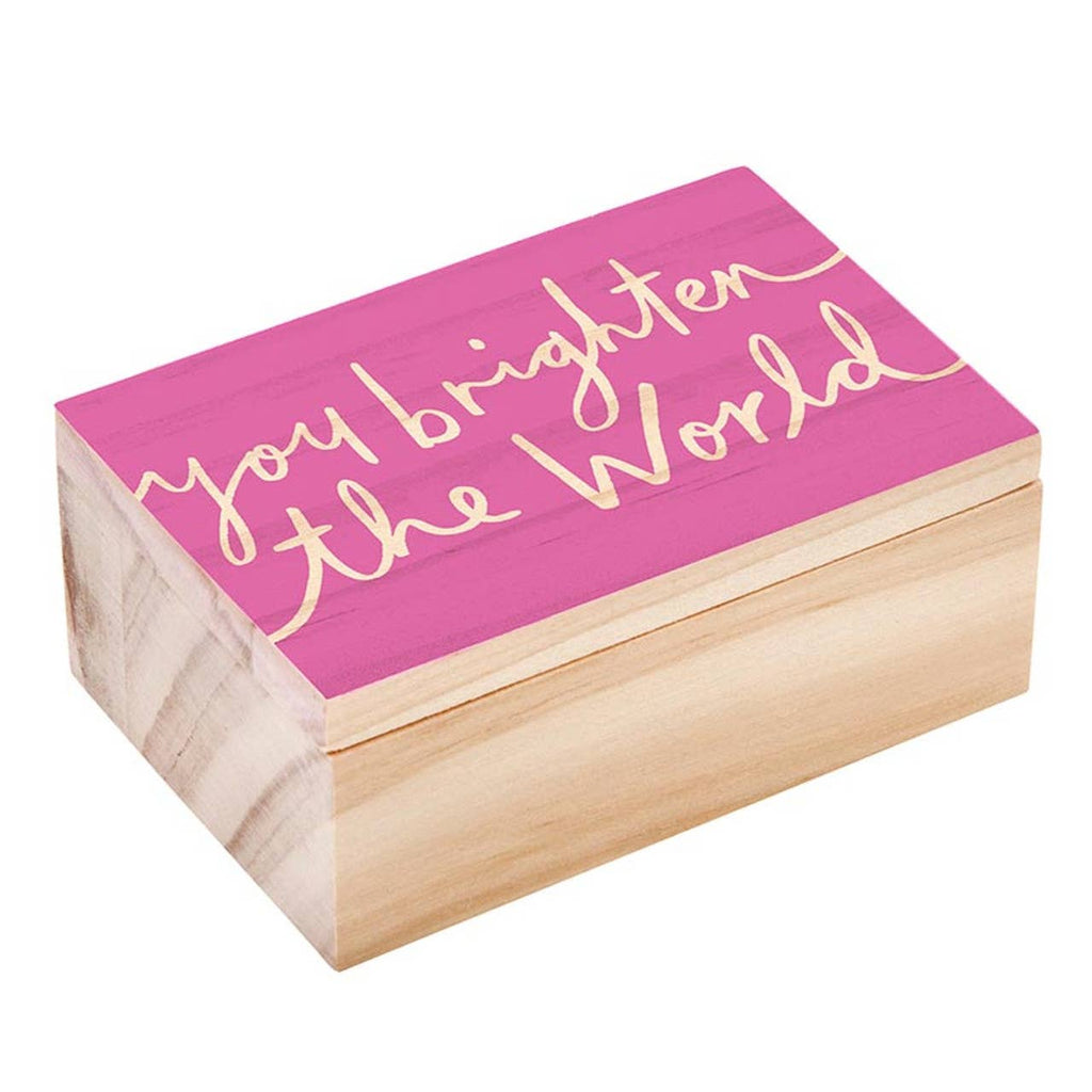 You Brighten the World | Treasure Box Necklace