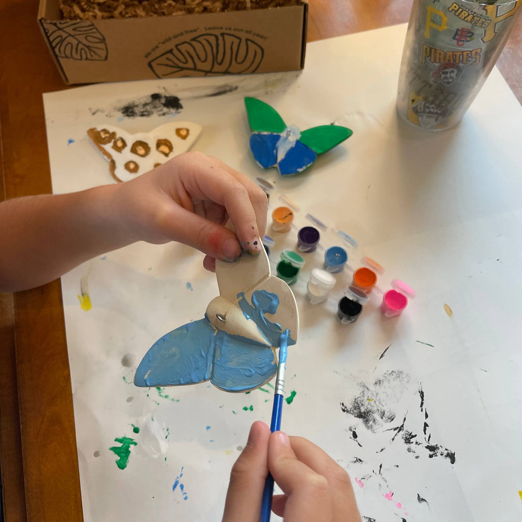 Butterfly Paint Your Own Ornament Kit