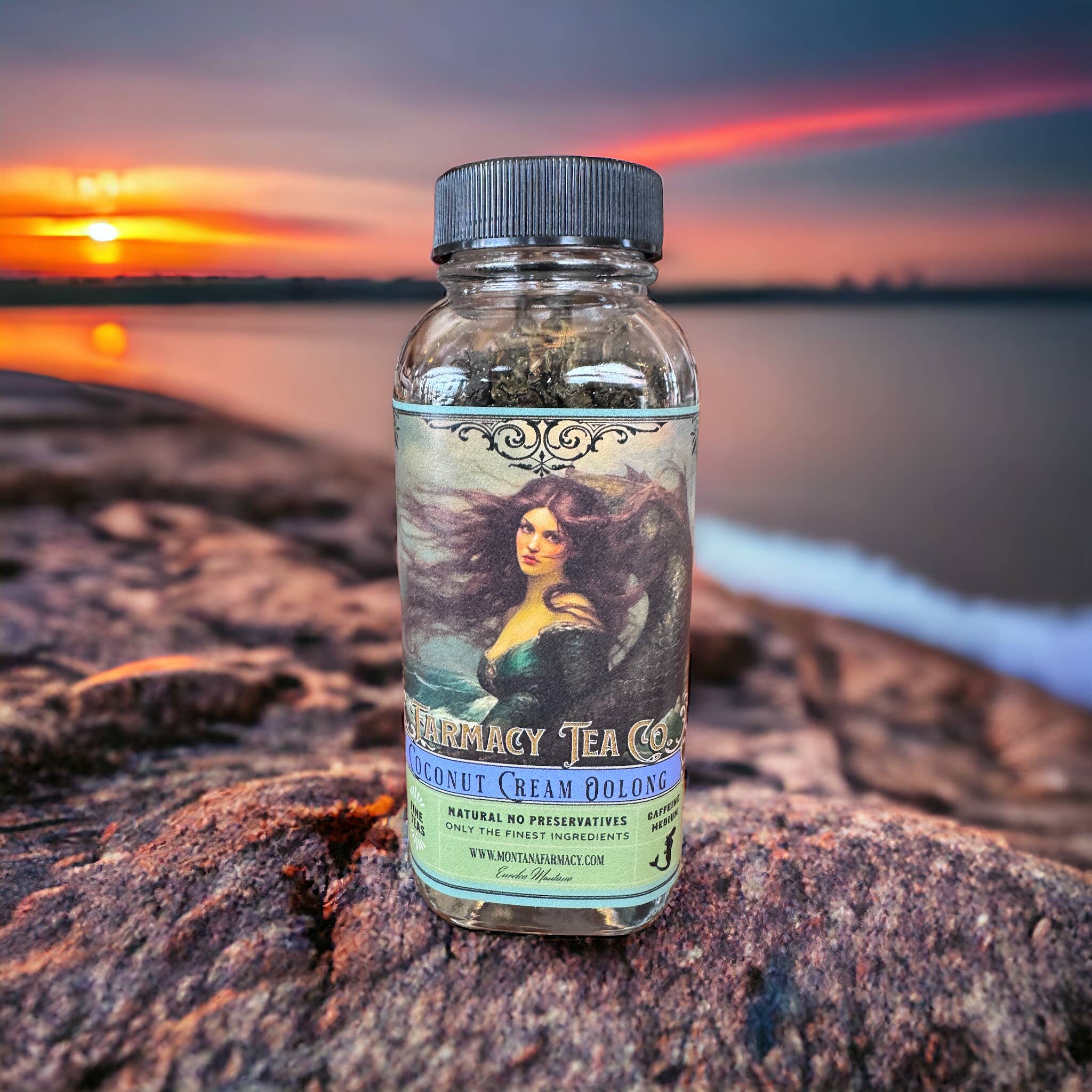 Coconut Cream Oolong Majestic Mermaid Vintage Tea blend