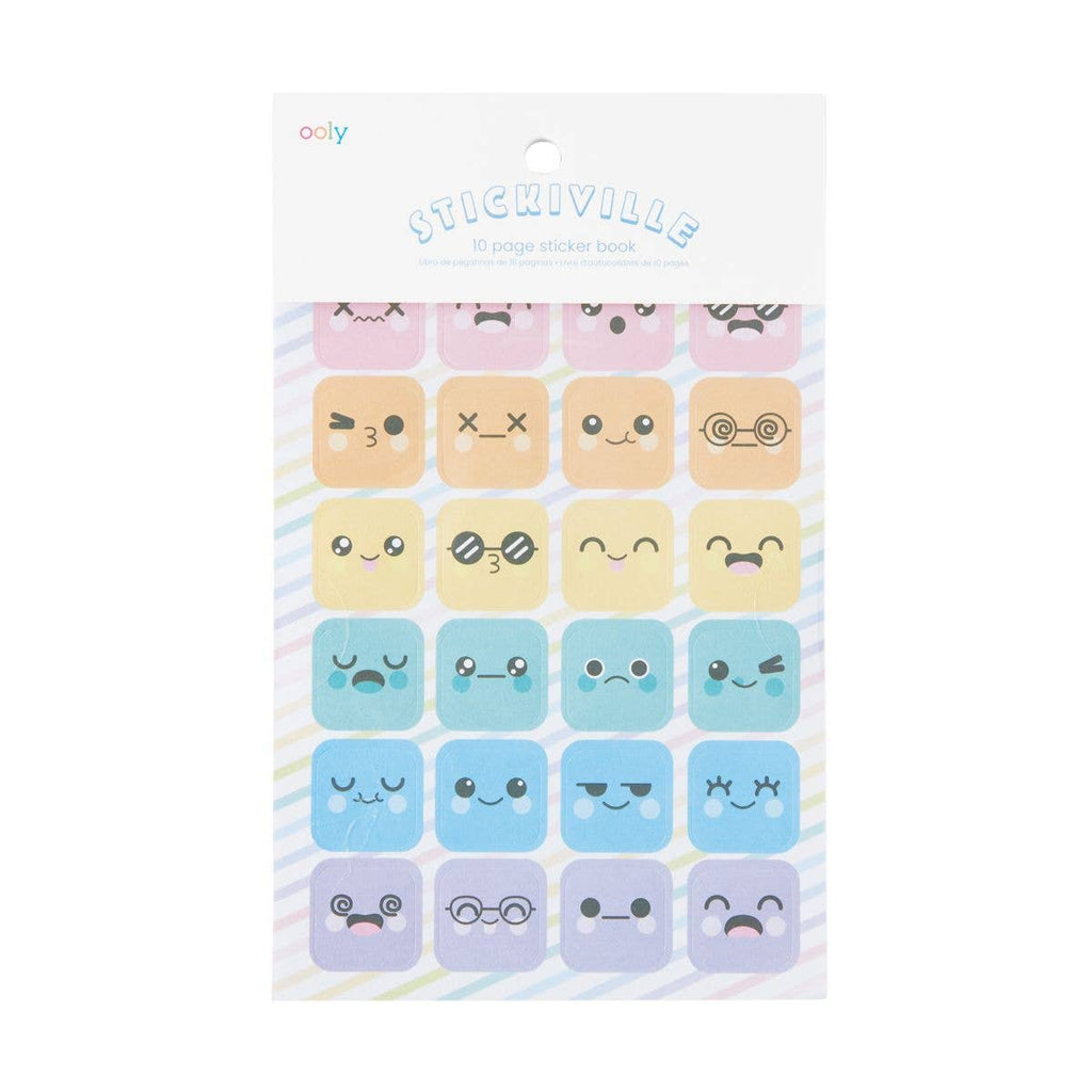 Cute Expressions Sticker Book | 10 Sheets
