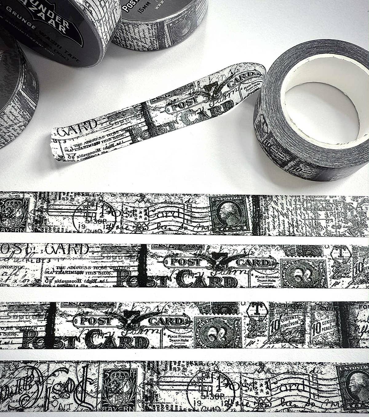 Postal Grunge Washi Tape