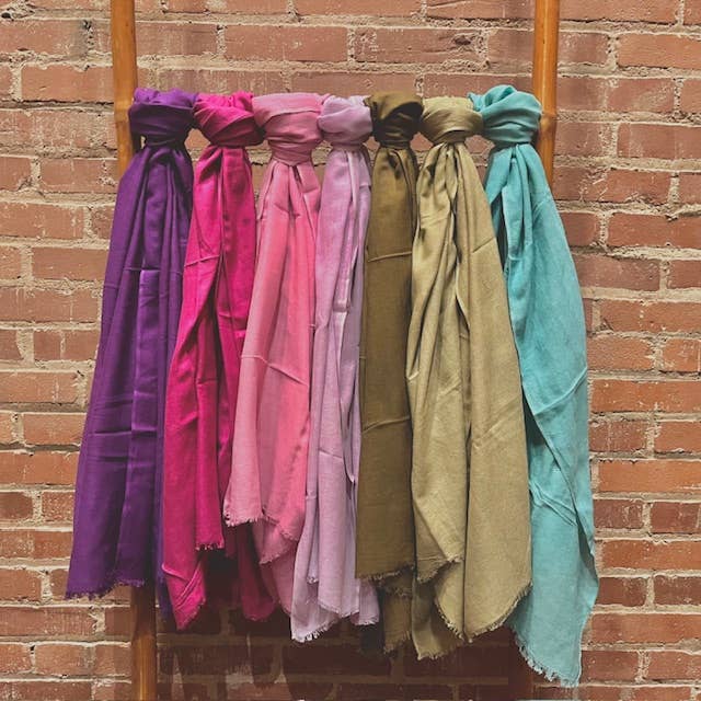 Everyday Woven Cotton Scarf