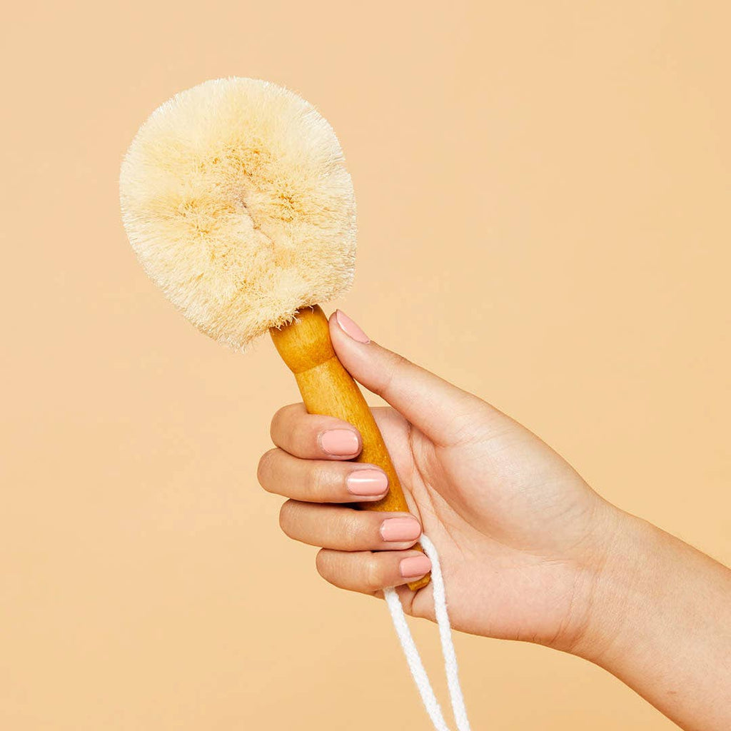 Small/Travel Body Brush - (Wet or Dry), All Natural