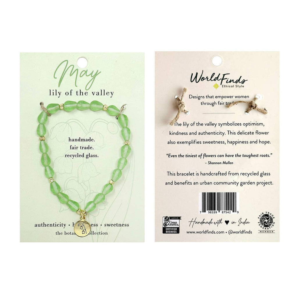 May • Birth Flower Bracelet