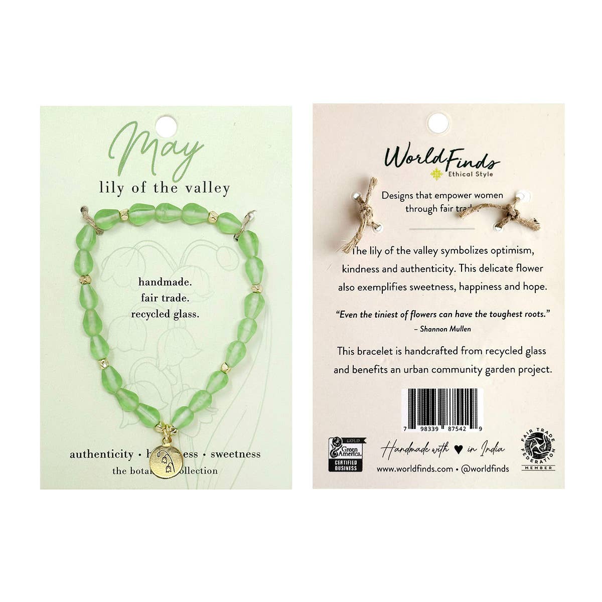 May • Birth Flower Bracelet
