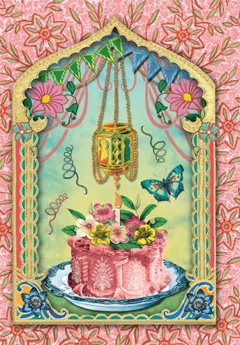Moroccan Cake Greeting Card