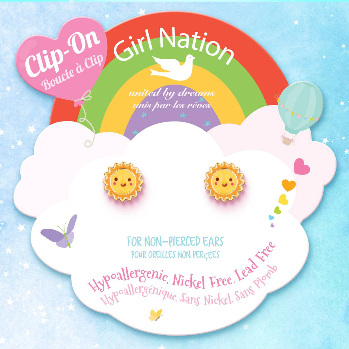 Sunny Day Clip-on Earrings