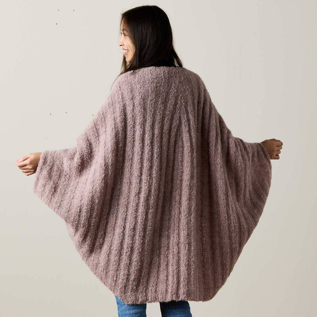 Soft Rose Alpaca Cardigan
