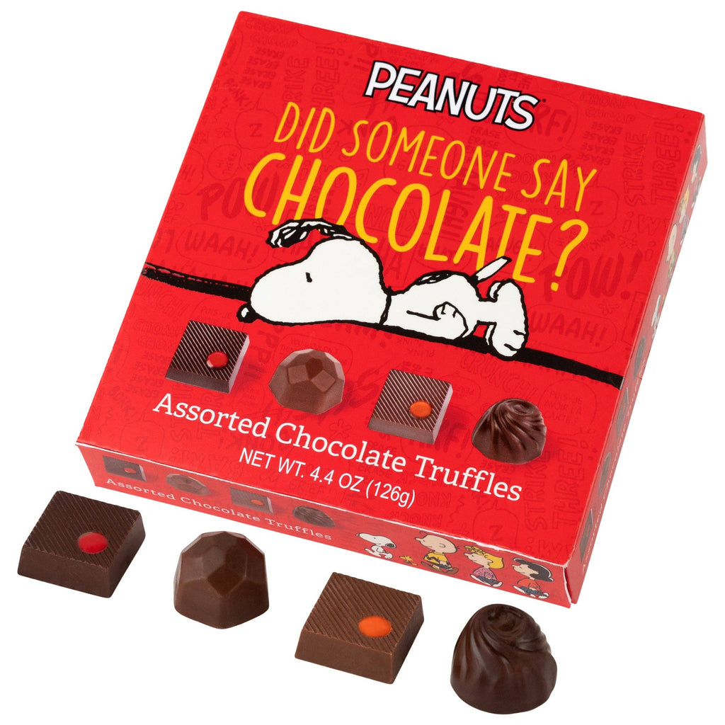Peanuts 12pc Assorted Fine Chocolate Truffle Box
