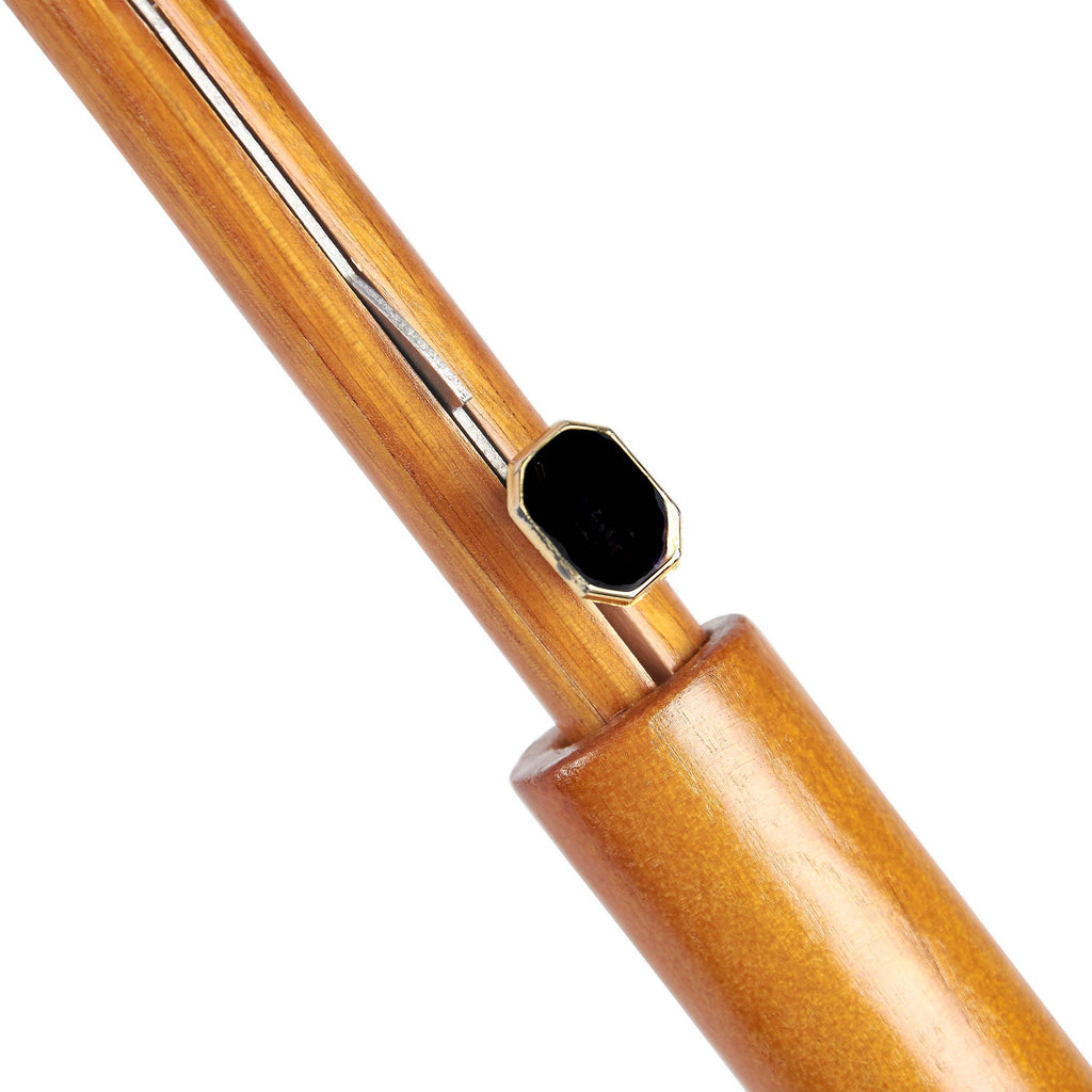 Blue Floral Umbrella