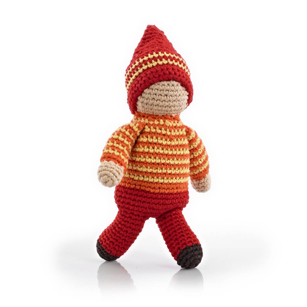 Handmade Waldorf Pixie Doll – Acorn | Montessori & Diversity