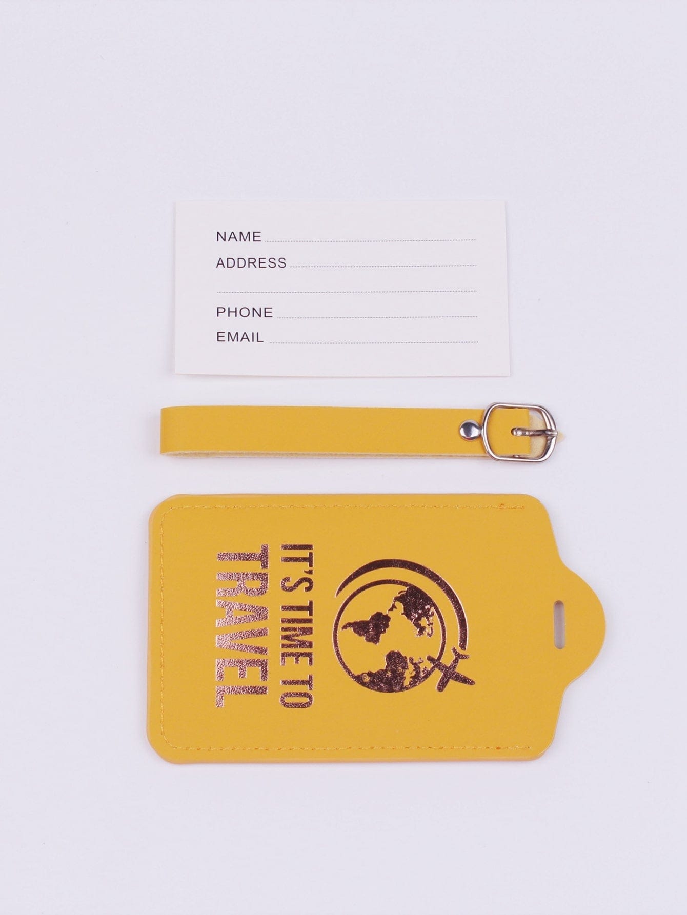 Time to Travel: Luggage Tag