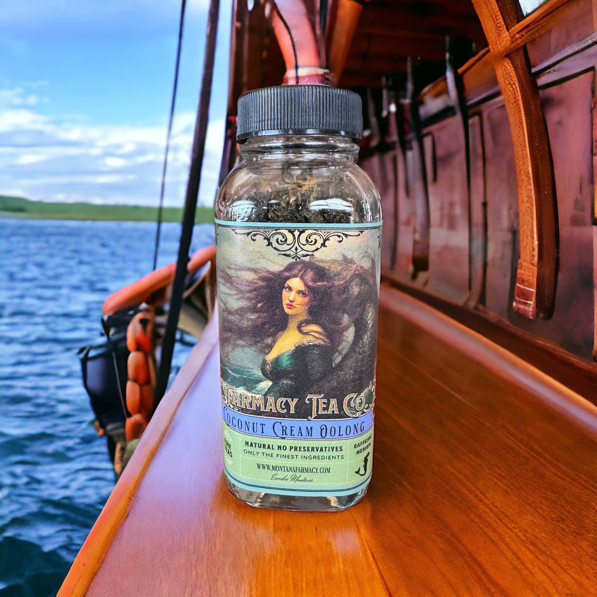 Coconut Cream Oolong Majestic Mermaid Vintage Tea blend