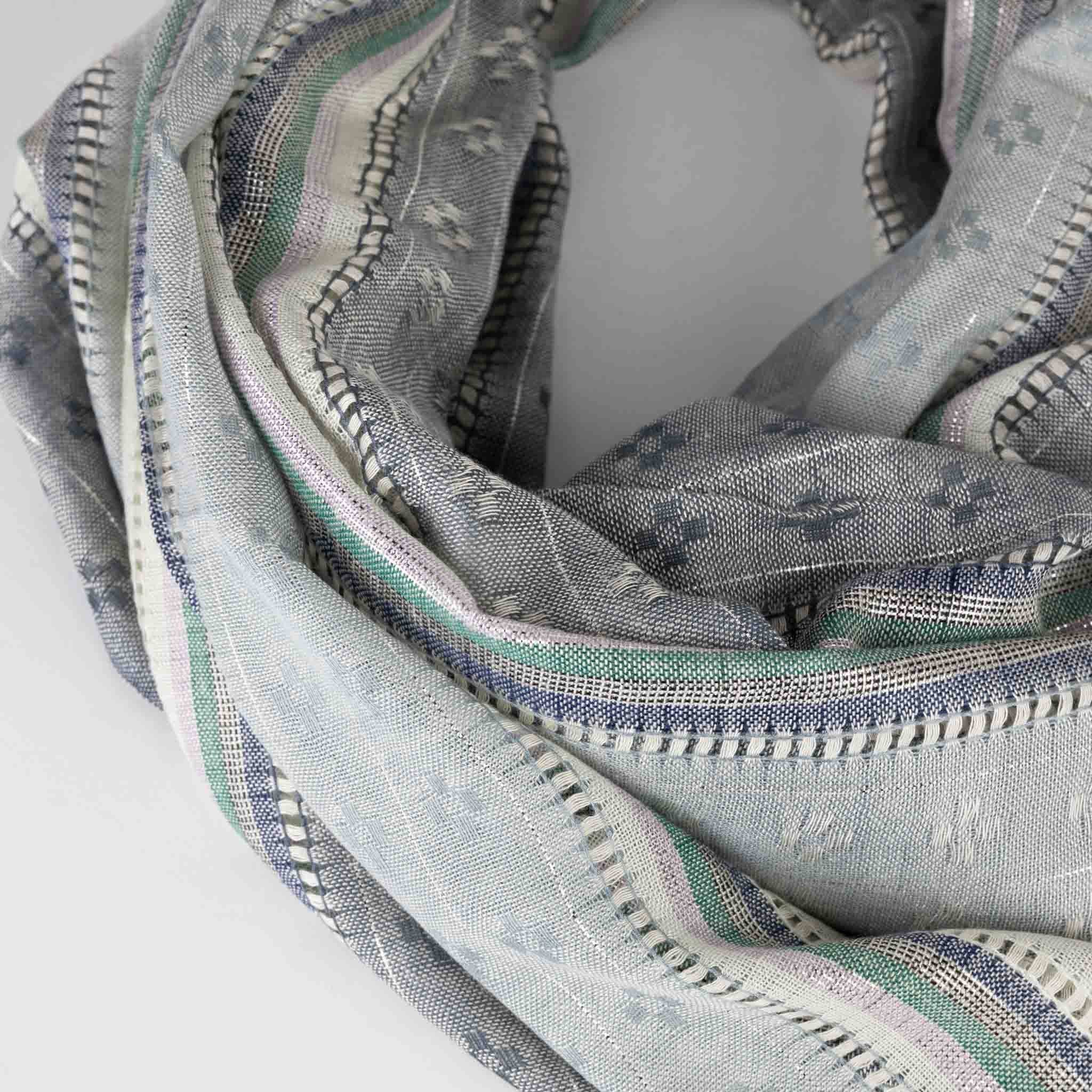 Ocean Days Striped Scarf
