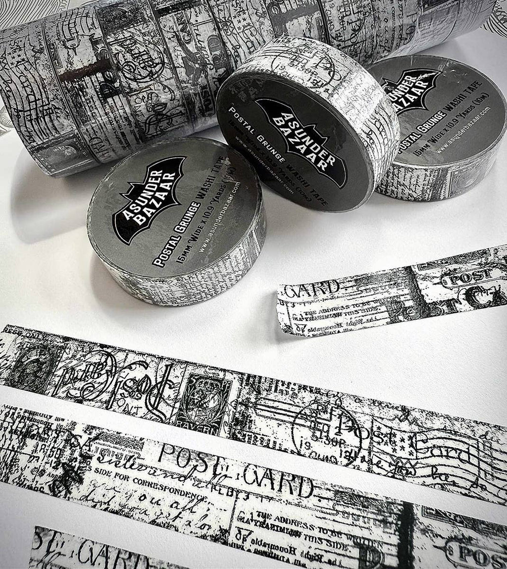 Postal Grunge Washi Tape