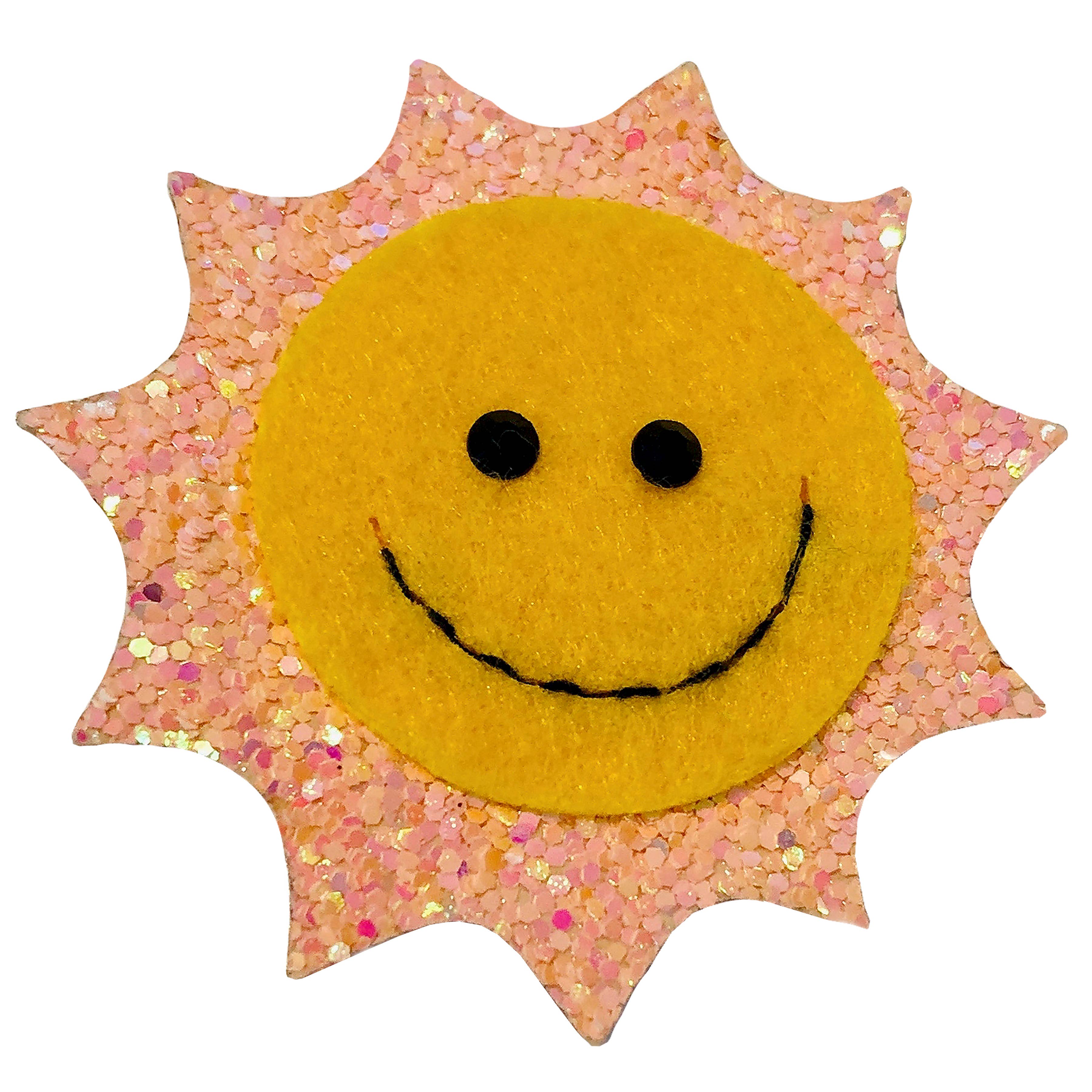 Glitter Sun Clip