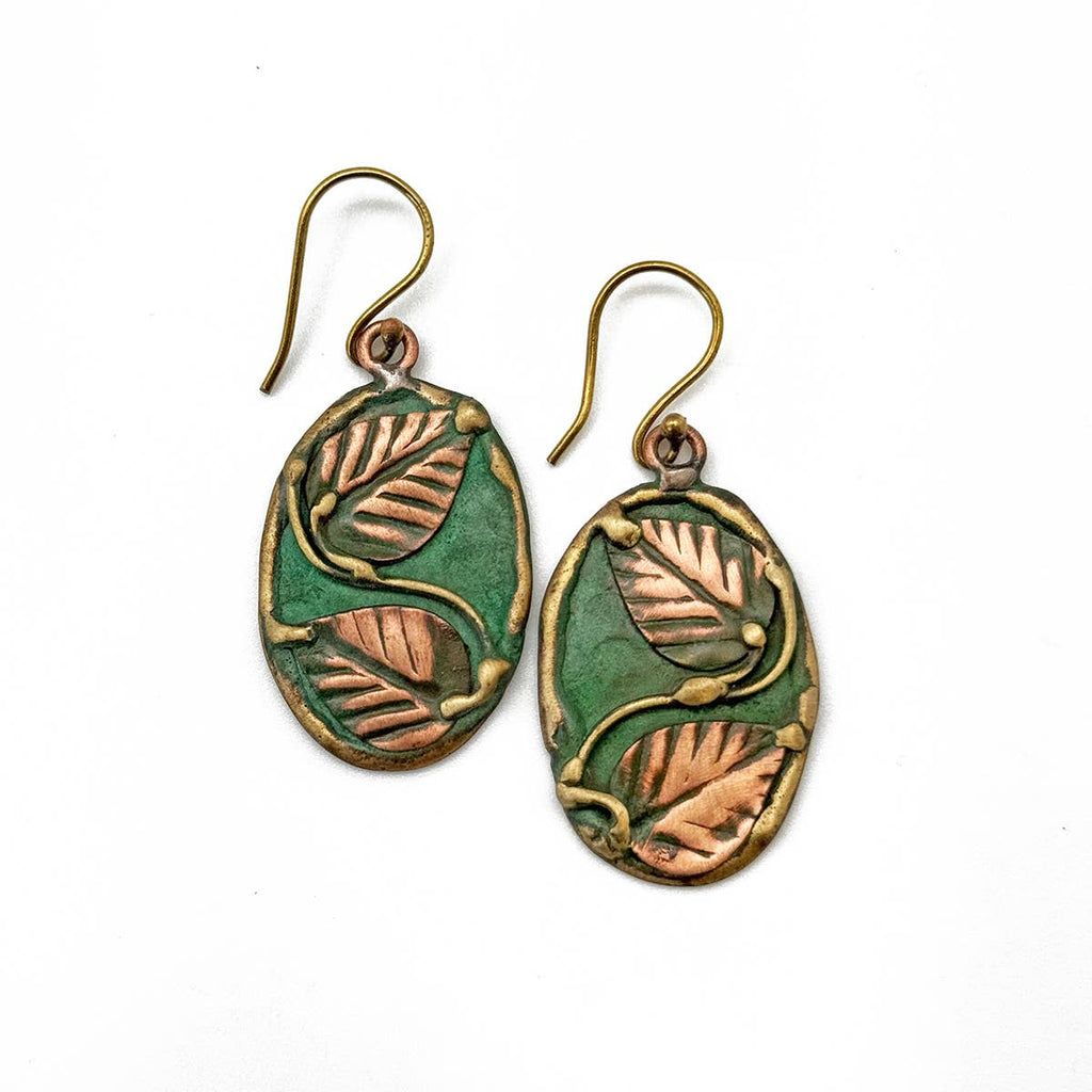 Leaf & Vine Earrings