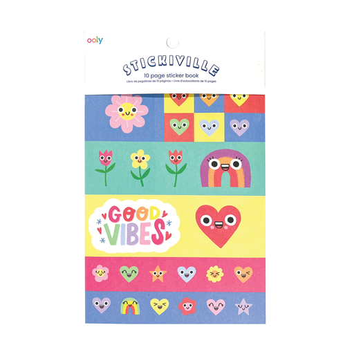 Happy Hearts Sticker Book (10 Sheets)
