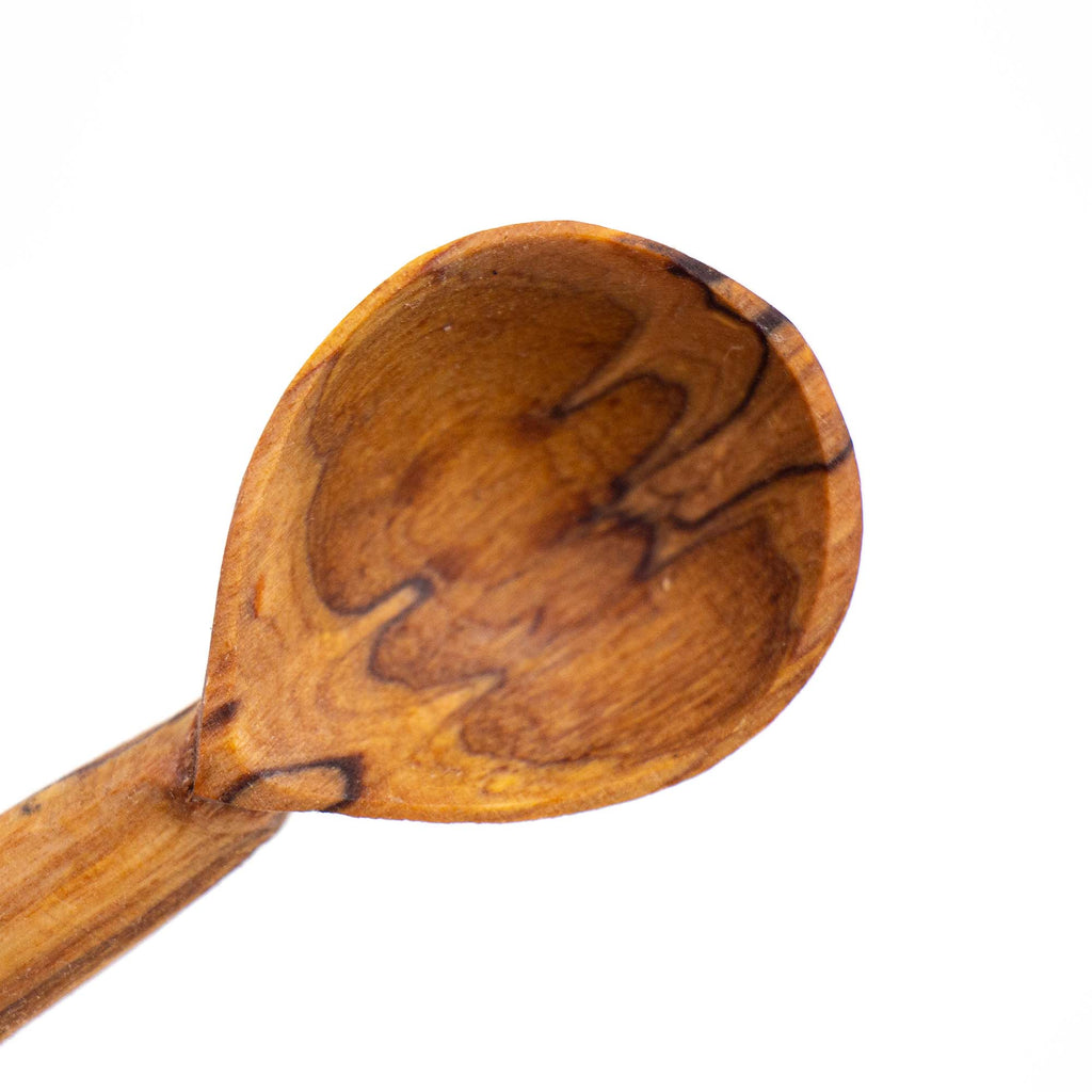 Teardrop Olive Wood Scoop, Set of 3