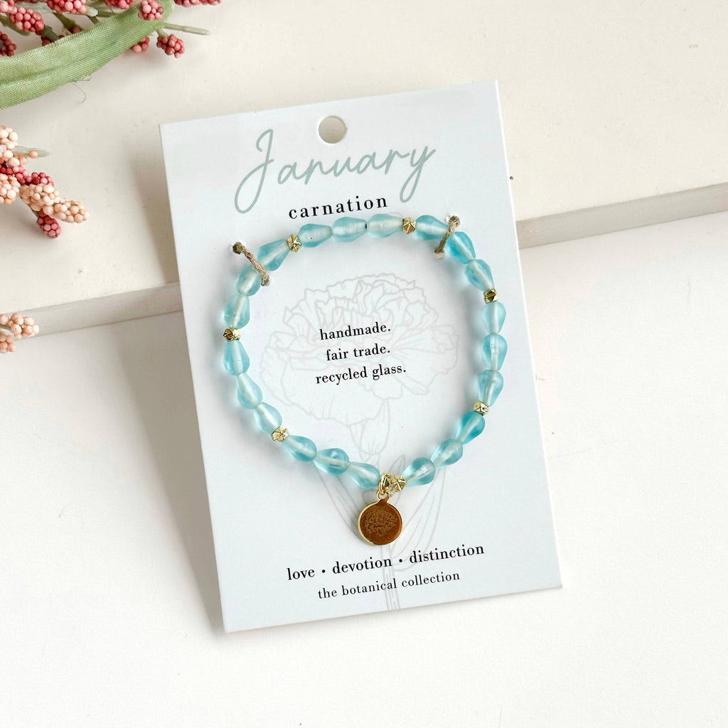 January • Birth Flower Bracelet