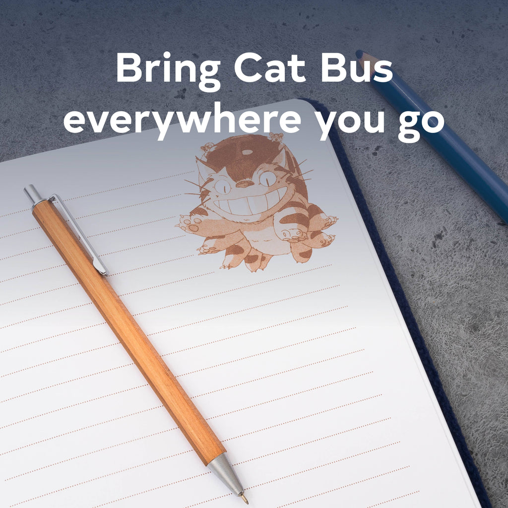 Studio Ghibli My Neighbor Totoro: Cat Bus Plush Journal
