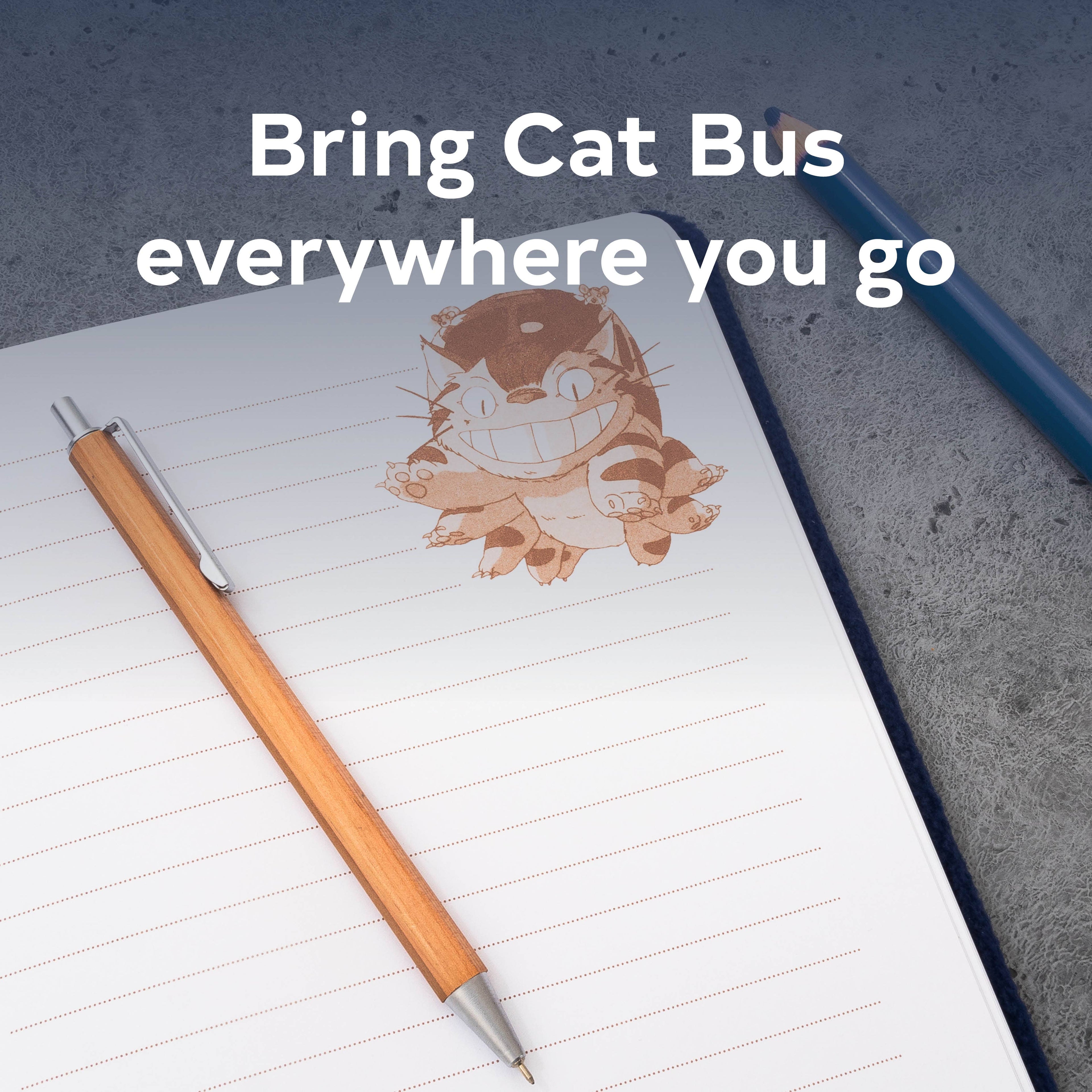 Studio Ghibli My Neighbor Totoro: Cat Bus Plush Journal