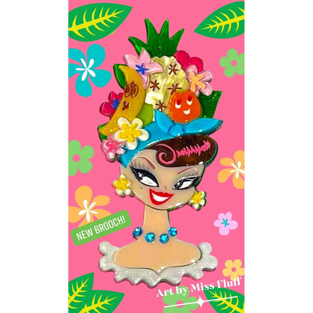 Chiquita Brooch by Miss Fluff x Lipstick & Chrome