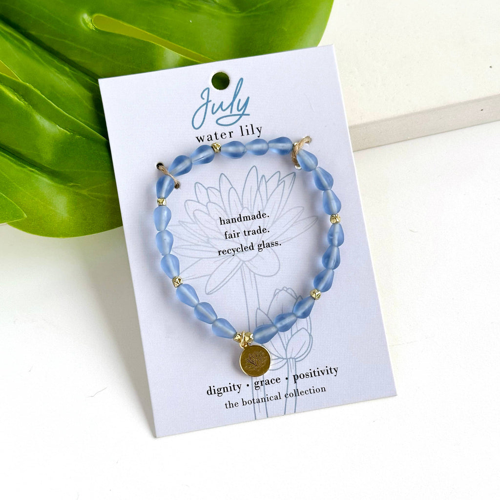 July • Birth Flower Bracelet