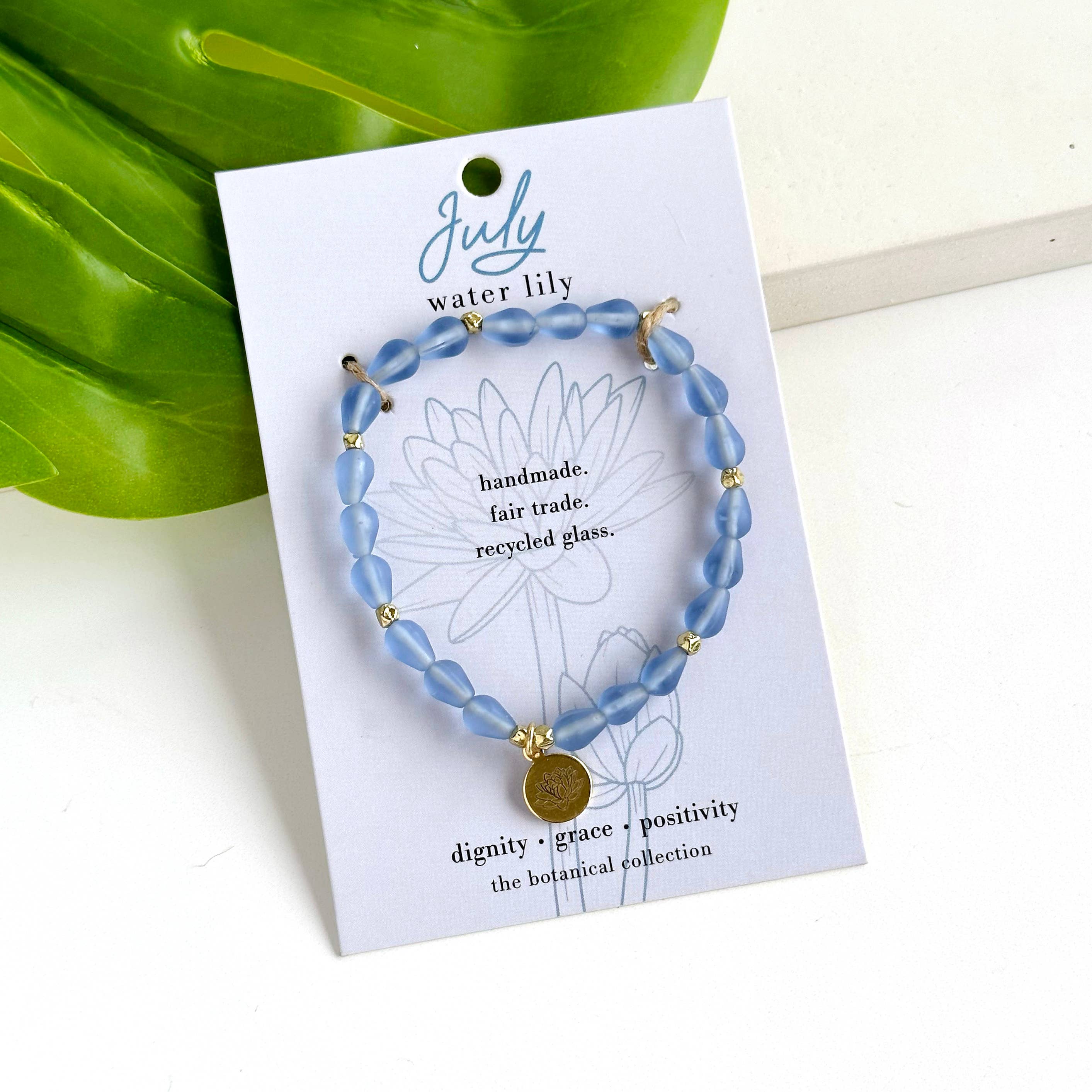 July • Birth Flower Bracelet