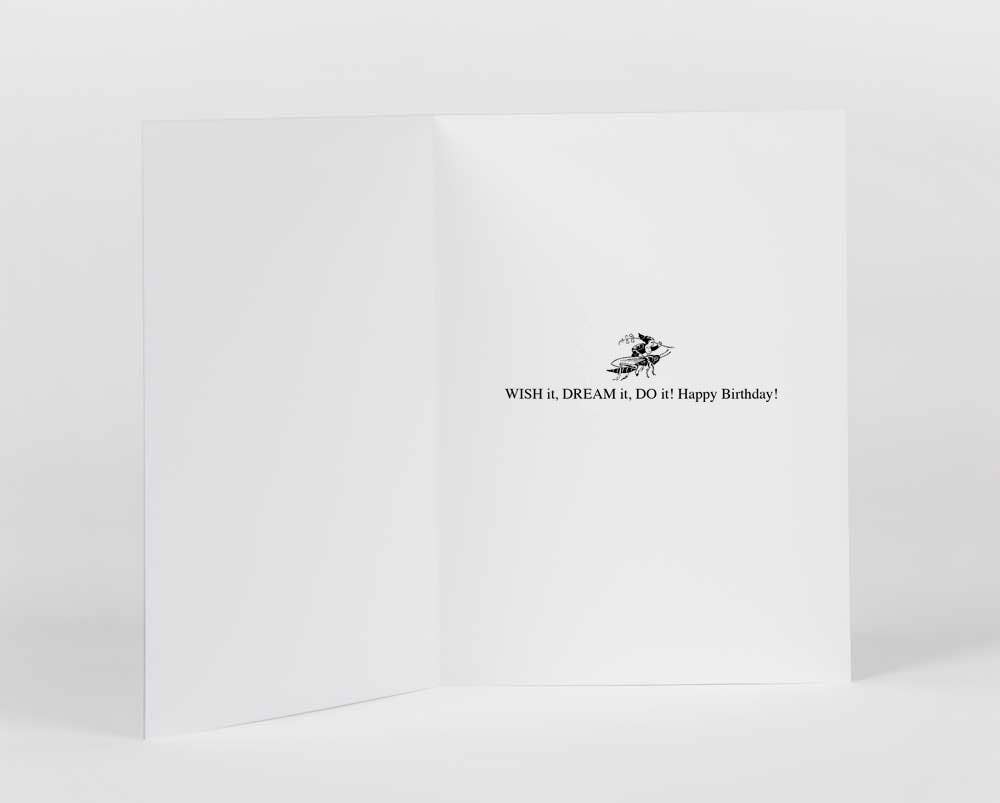Enjoy Magic Mushroom Terrarium Greeting Card