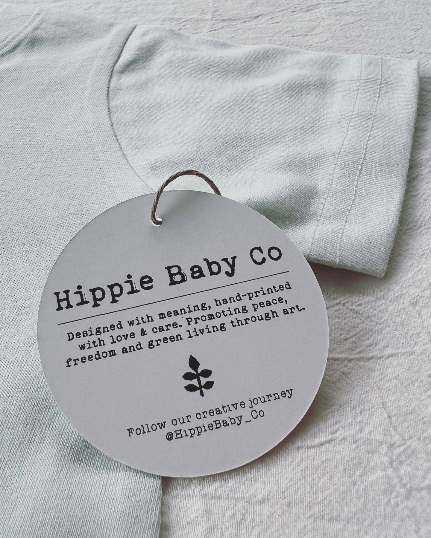 Euphoric Yeti Baby Bodysuit, Hippie baby outfit.