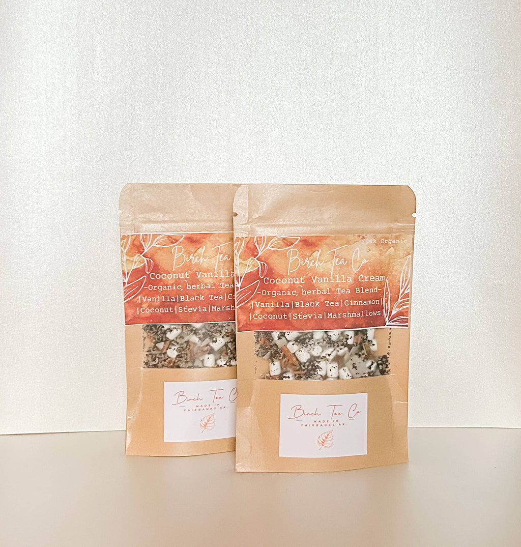 Coconut Vanilla Cream - Black Tea Loose Leaf Tea Blend