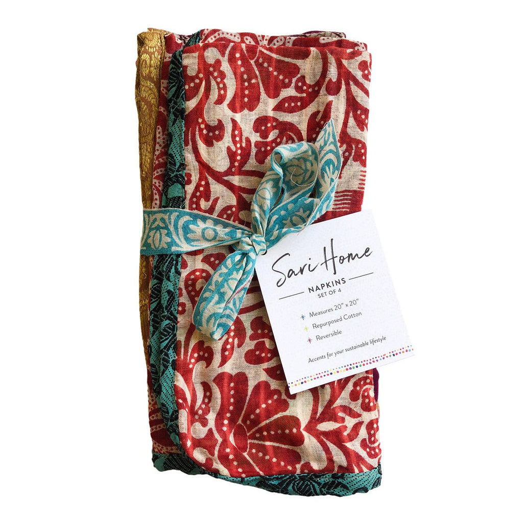 Sari Home Napkins (Set of 4)